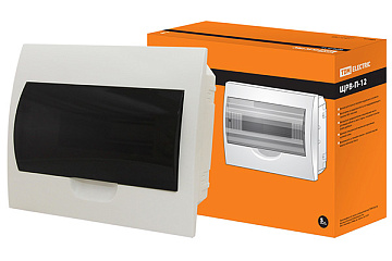 Бокс ЩРВ-П-12 модулей встр.пластик IP40 TDM SQ0902-0004