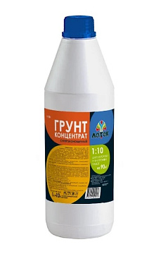 Грунт-концентрат ЛАТЕК 1литр для внутр и наружных работ 1:10