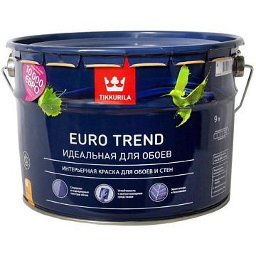 Краска для стен и обоев EURO TREND A 9л  TIKKURILA