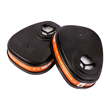 Фильтр JS 6510, защита от органических газов и паров (2шт/упак)