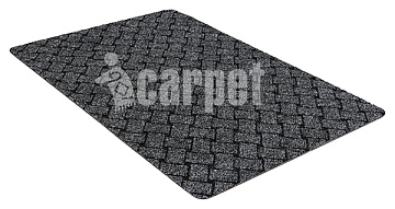 Коврик Icarpet Premium придверный влаговпит.60*90 графит