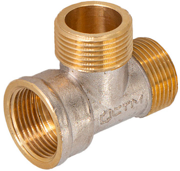 Тройник 3/4" ш/г/ш CTM