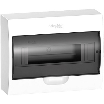 Бокс ОП EASY 9 навесн. с прозр. дверью 1ряд 12мод. SchE EZ9E112S2SRU