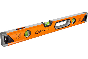 Уровень алюминиевый Усиленный 600мм Вихрь 73/11/4/10