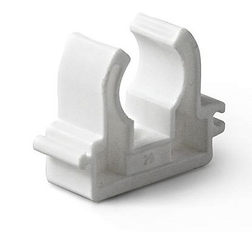 PP-R Опора одинарная Белая 20