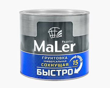 Грунтовка универсальная быстросохнущая Черная 1,9 кг (15 минут)
