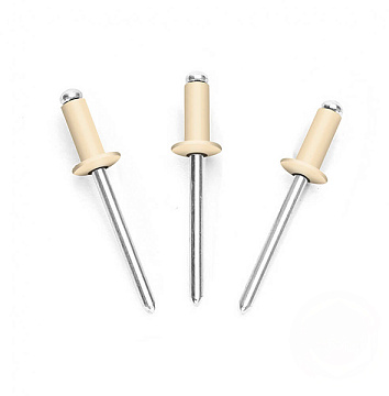 Заклепка вытяжная 4,8*10 слоновая кость 1014