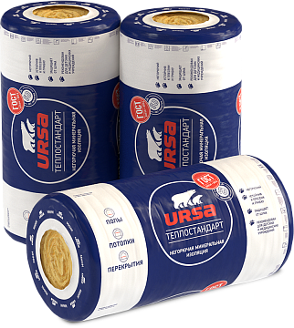 Утеплитель URSA ТеплоСТАНДАРТ МИНИ  (2х6560/610/50) 8кв.м (60)
