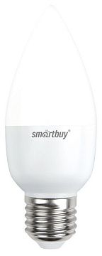 Лампа с/д Smartbuy-C37-8,5W/4000/E27 свеча