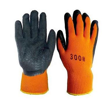 Перчатки облитые латексом утеплённые 300