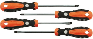 Отвертки 4шт Тренд CrV FIT 55982