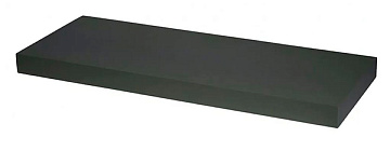 Полка со скрытым креплением (60х23,5х3,8см) черн.дерево LWFS625EB