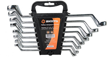 Набор накидных ключей 8 шт. 6-22 Вихрь 73/6/5/2