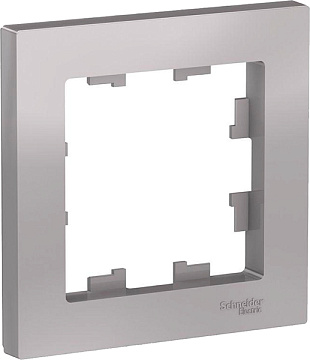 ATN000301 Рамка ATLAS DESIGN 1-я алюм. SchE (20)