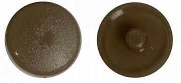 Заглушка под рамный дюбель и метизы темн.коричневый