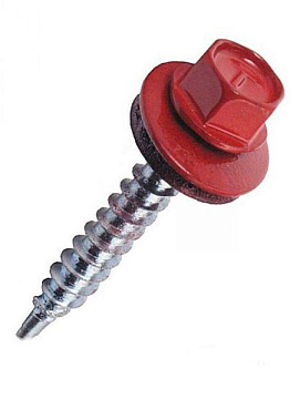 4,8х29 RAL3009 Темно-красный саморез кров (250)