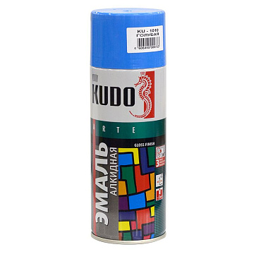 Голубая эмаль универсал 520мл KU-1010 KUDO