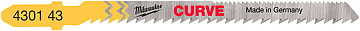 Пилочки для лобзика Curve 5шт Milwaukee 4932430143