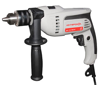 Дрель ударная Интерскол ДУ-13/780ЭР