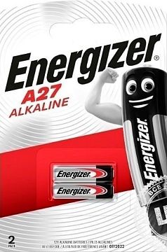 Элемент питания ENERGIZER mini Alkaline A27 2шт*10