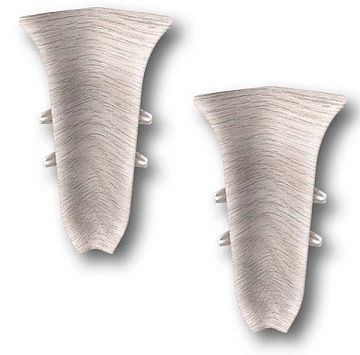 Угол внутренний Идеал Классик 55 мм Ясень 251  (уп. - 20шт.)