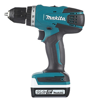 Дрель-шуруповерт акк. Makita DF347 DWE 14.4В 2x1,5 А/ч кейс