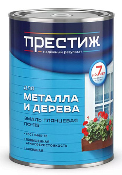 Эмаль Престиж ПФ-115 белая 1,9кг (6)