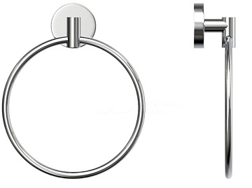 Держатель Long д/полотенец кольцо L011