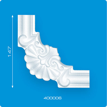 Угол для Молдинг потолочный потолочныйа 400006