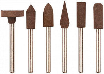 Насадки резиновые средней зернистости 6шт FIT 36922