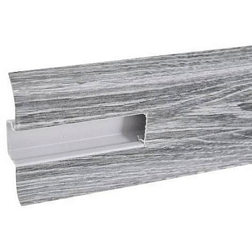 Плинтус напольный Salag Lima 72мм Дуб Горный  2,5м (уп. - 24 шт.) (LY0010)