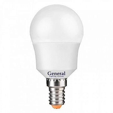 Лампа с/д General GLDEN-G45F-10-230-E14-6500