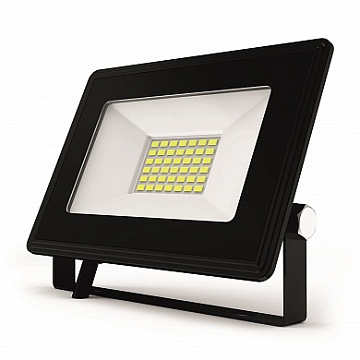 Прожектор с/д PRE LED FL1 30W BLACK IP65 холодный белый