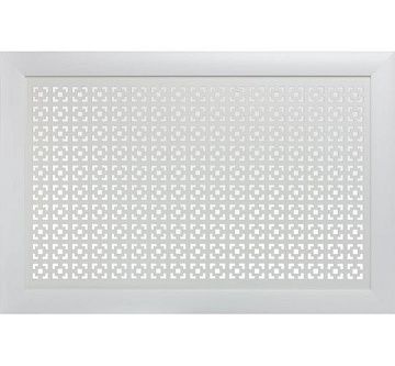 Экран радиатора  Модерн рамка Дамаско белый 600х1200
