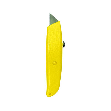 Нож строительный  металлический корпус трапецивидное лезвие  50115 БИБЕР