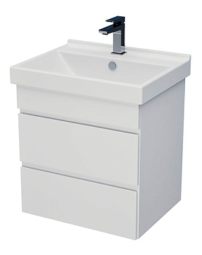 MIRSANT NEXT 50/2 Тумба ПОДВЕСНАЯ с Умывальником FEST-50