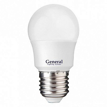 Лампа с/д General GLDEN-G45F-10-230-Е27-6500