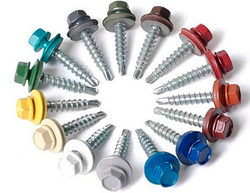 5.5х19 RAL7004 Серый  саморез кров. (300)