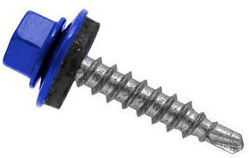 4,8х50 RAL5005 Синий саморез кров  (150)
