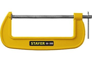 Струбцина STAYER G-образная 200мм 3215-200