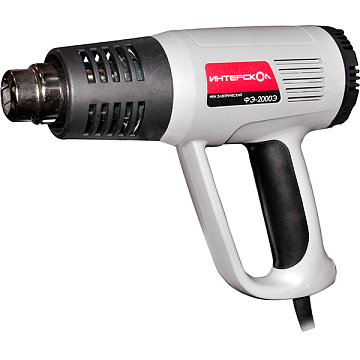 Термопистолет Интерскол ФЭ-2000Э (в кейсе)