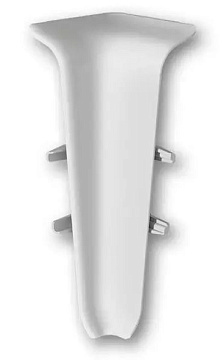 Угол внутренний Деконика 70мм  Светло-серый 002 (уп. - 25 шт.)