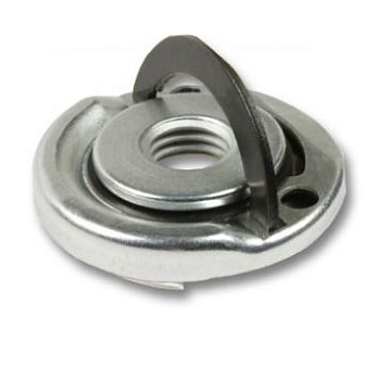 Планшайба для УШМ ПРАКТИКА  резьба М14, посадка 22,2 мм, быстрозажимная 246-289