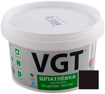 Шпаклевка Экстра венге по дереву 1кг ВГТ