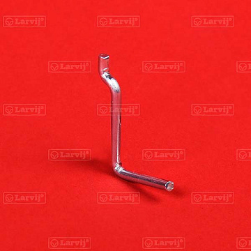 Крючок д/перф.панели одинар.(5шт.) LWHK004