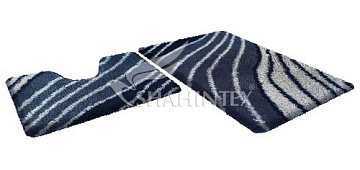 Набор ковриков SHAHINTEX д/ванн SOFT multicolor 60*90+60*50 серый агат
