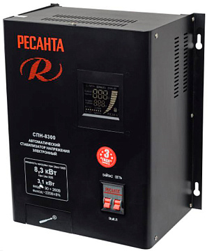 Стабилизатор напряжения Ресанта СПН-8300 63/6/27