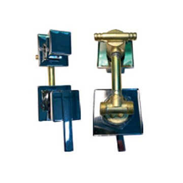 Смеситель для душевой кабины 3-х режимный 100 мм ERLIT МОДЕРН выводы под хомут (2121045003)