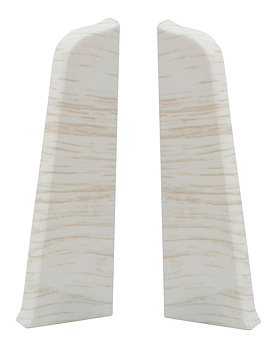 Заглушка Salag Lima Белый Гумпи  левая + правая (уп. - 50 шт.) (SG7DG9)