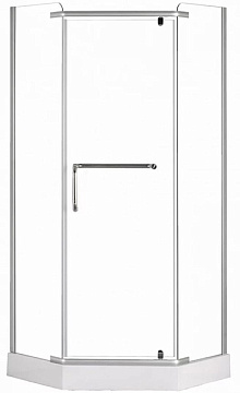 Душевое ограждение CS-816S 100*100*200 с поддоном 15см, стекло 8мм